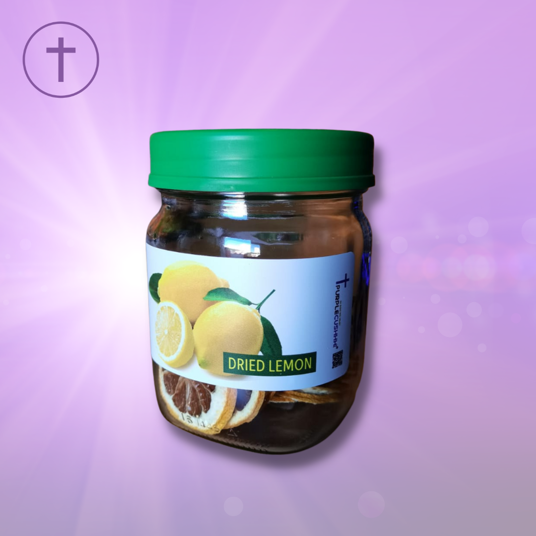 Dried Lemon Slices | Vitamin C, Culinary & Home Fragrance | Purple Cushhh