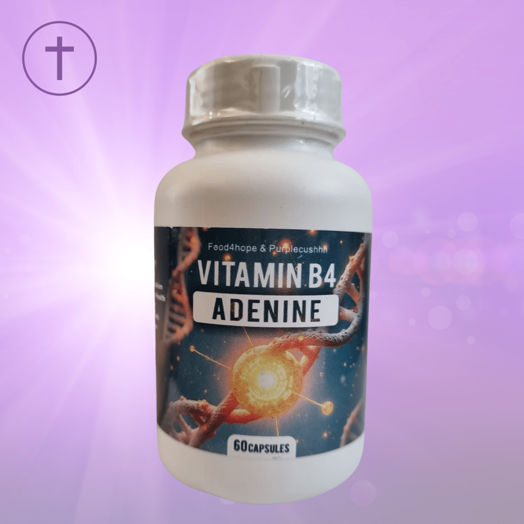 Adenine_Vitamin_B4_Purple_Cushhh_www.purplecushhh.com